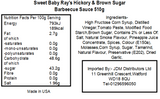 Sweet Baby Ray's Hickory & Brown Sugar Barbecue Sauce (12 x 510g)