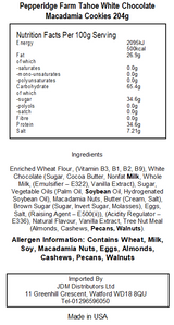 Pepperidge Farms Crispy Chunk Sausalito Milk Chocolate Macademia (20 x 204g)
