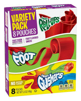 Betty Crocker Roll Up/Gusher/Froot by Foot Variety (8 x 144g)
