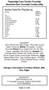 Pepperidge Farms Crispy Chunk Double Dark Chocolate (20 x 204g)