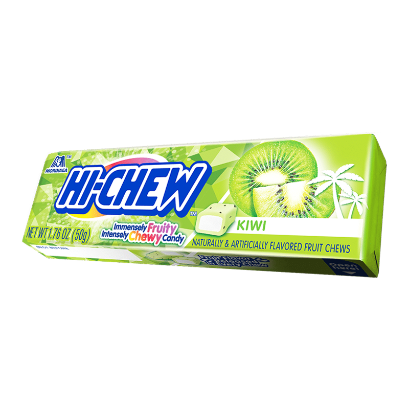 Morinaga Hi-Chew Kiwi Flavoured Chewy Candy (15 x 50g)