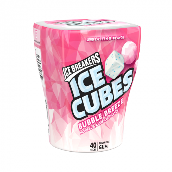 Ice Breaker Ice Cubes Bubble Breeze Bottle Pack (6 x 91g)