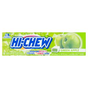 Morinaga Hi-Chew Green Apple Flavoured Chewy Candy (15 x 50g)