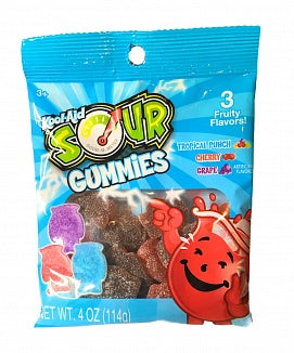 Kool Aid Sour Gummies (12 x 114g)