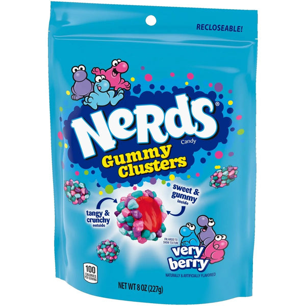 Nerds Gummy Cluster Very Berry Candy (6 x 227g)