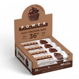 Power Tech High Protein Bar 36% Double Cocoa (12 x 60g)