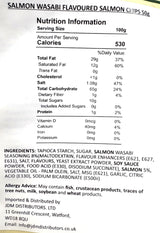 Nibblez Wasabi Salmon Chips (24 x 50g)