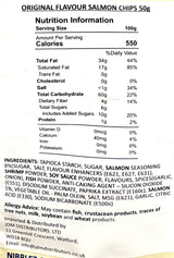 Nibblez Original Salmon Chips (24 x 50g)