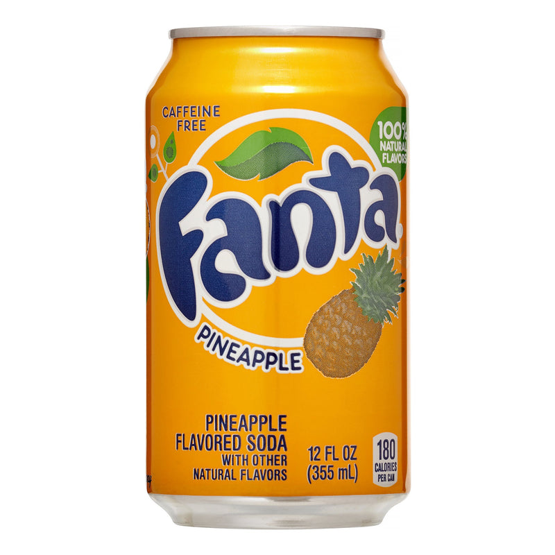 Fanta Pineapple Flavoured Soda (24 x 355ml)