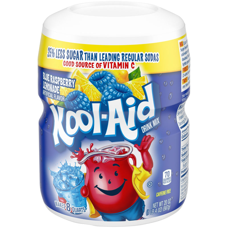 Kool-Aid Blue Raspberry Lemonade Drink Mix (12 x 538g)