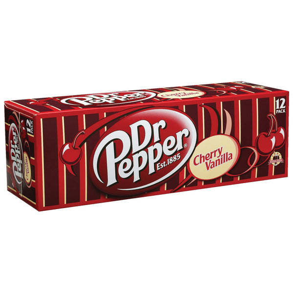 Dr Pepper Cherry Vanilla Soda Cans(24 x 355ml)