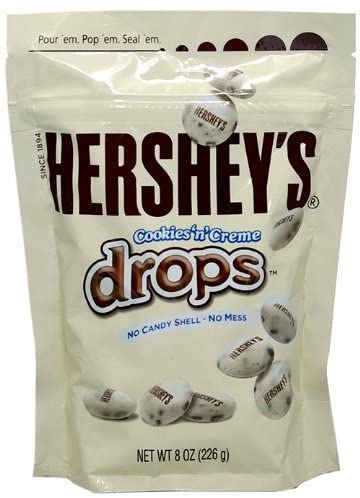 Hershey's Cookies and Crème Drops (8 x 226g)