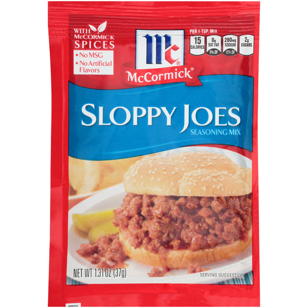 McCormick Sloppy Joes Seasoning Mix (12 x 37g)
