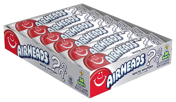 Airheads White Mystery Candy Bar (36 x 15.6g)