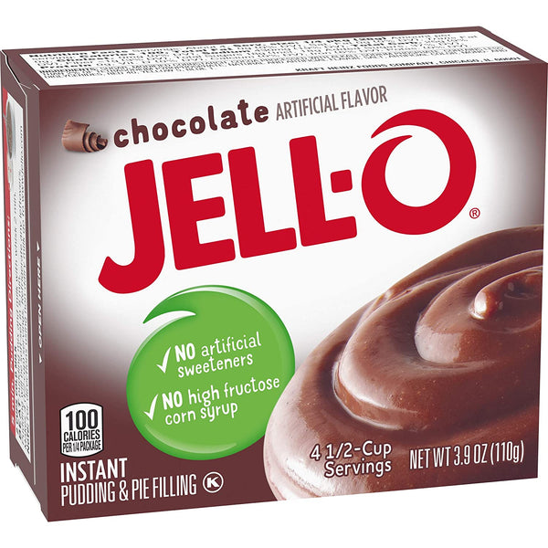 Jell-O Chocolate Instant Pudding & Pie Filling (24 x 96g)