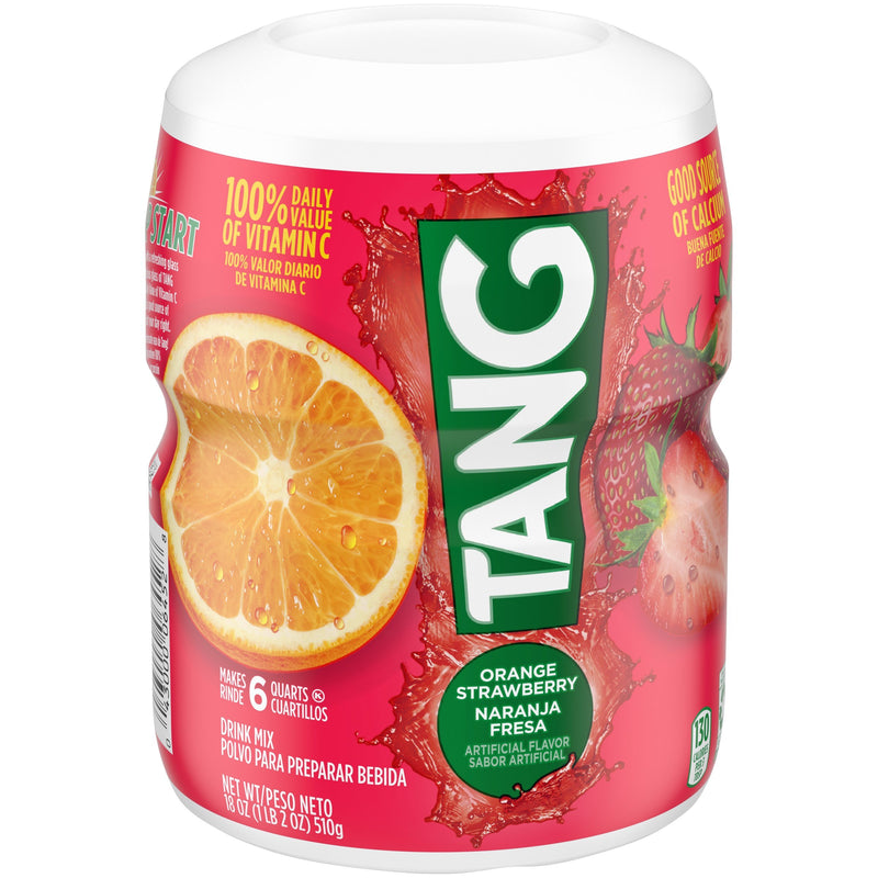 Tang Orange Strawberry Drink Mix (12 x 510g)