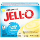 Jell-O Sugar Free Fat Free Lemon Instant Pudding & Pie Filling (24 x 28g)