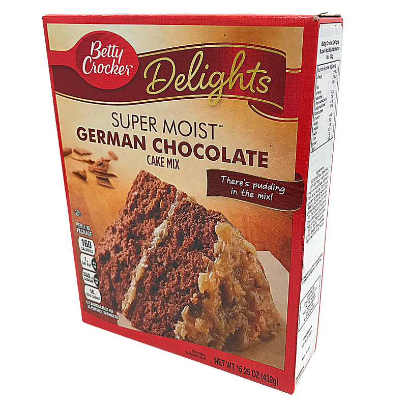 Betty Crocker Super Moist German Chocolate Cake Mix (12 x 375g)