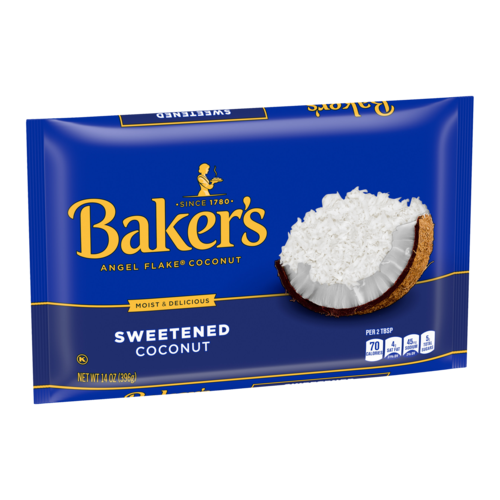 Baker's Angel Flake Coconut Sweetened (10 x 396g)