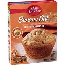 Betty Crocker Banana Nut Muffin & Quick Bread Mix (12 x 348g)