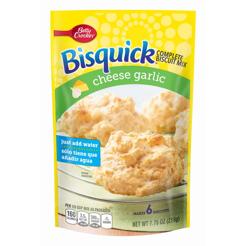 Betty Crocker Bisquick Complete Biscuit Mix CHEESE GARLIC (9 x 219g)