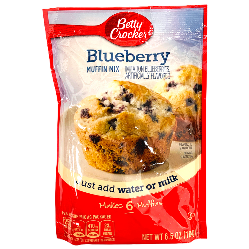 Betty Crocker Muffin Mix Blueberry POUCH (9 x 184g)