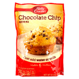 Betty Crocker Chocolate Chip Muffin Mix 184g POUCH (9 x 184g)