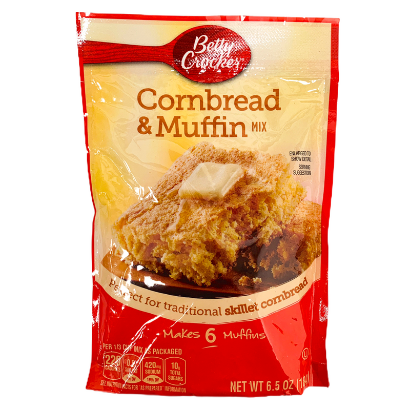 Betty Crocker Cornbread and Muffin Mix Pouch (9 x 184g)