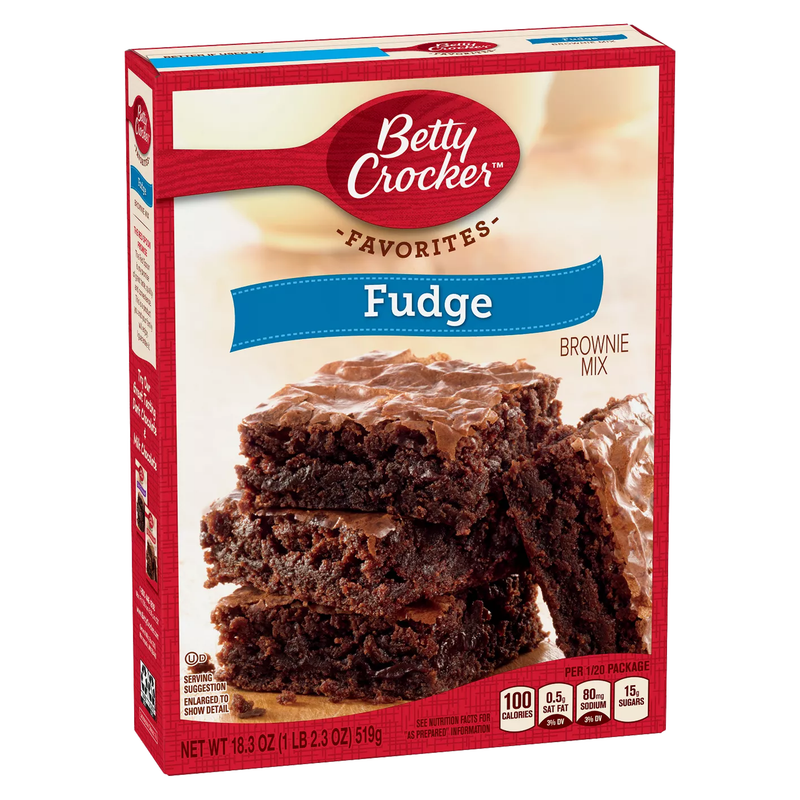 Betty Crocker Brownie Mix Fudge (12 x 519g)