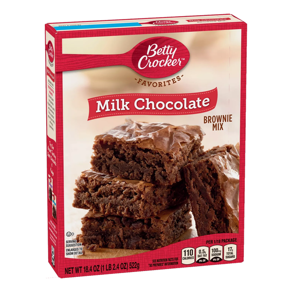 Betty Crocker Brownie Mix Milk Chocolate (12 x 461g)