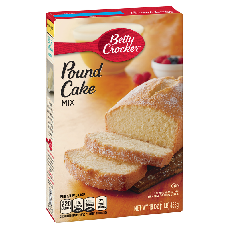 Betty Crocker Pound Cake Mix (12 x 453g)