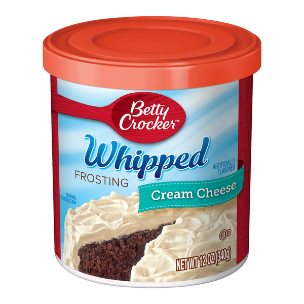 Betty Crocker Frosting Whipped Cream Cheese (8 x 340g)