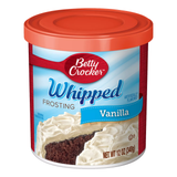 Betty Crocker Frosting Whipped Vanilla (8 x 340g)