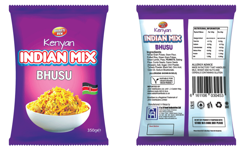 Bharti Ben Kenyan Chevdo Bhusu 350g