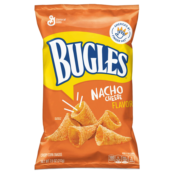 Bugles Nacho Cheese (8 x 212g)
