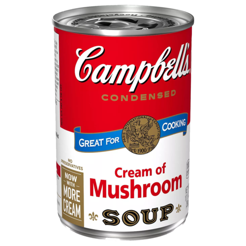 Campbell Cream Of Mushroom Soup (48 X 305g)