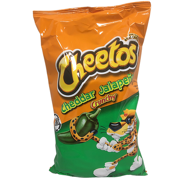 Cheetos - Crunchy Cheddar Jalapeno Snacks (10 x 226g)