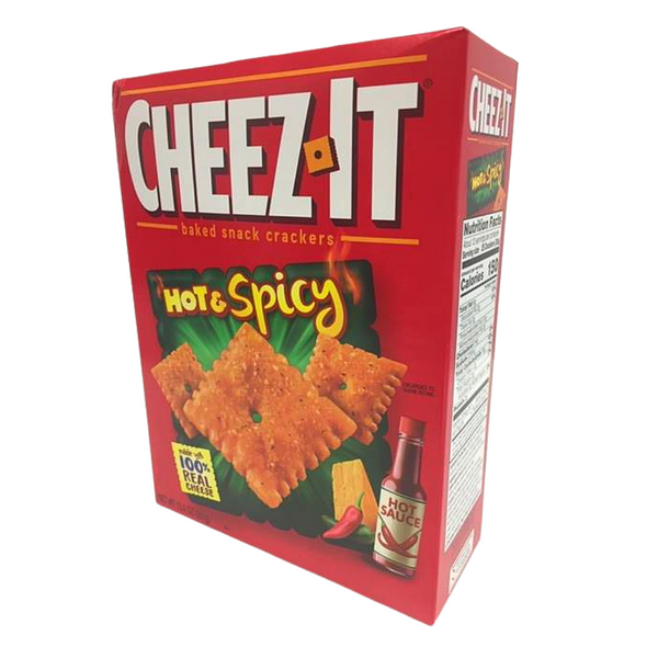 Cheez-It Hot & Spicy Baked Snack Cracker (351g)