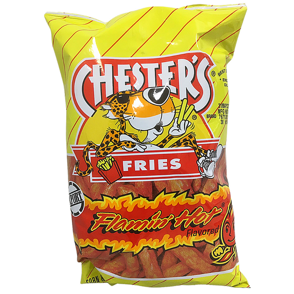 Chester's Flamin' Hot Fries Corn & Potato Snacks (18 x 170g)