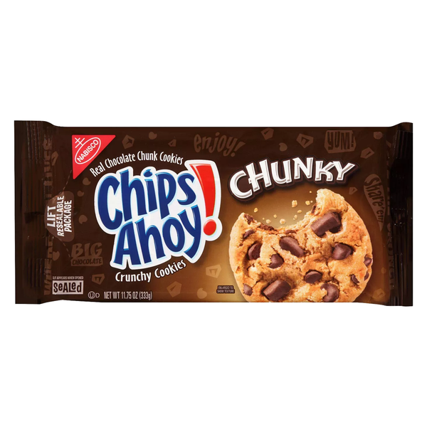 Nabisco Chips Ahoy! Chocolate Chunky Cookies (12 x 365g)