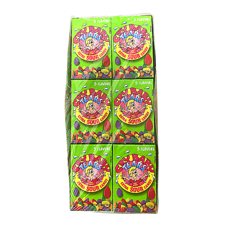Cry Baby Tears Extra Sour Candy Box 2