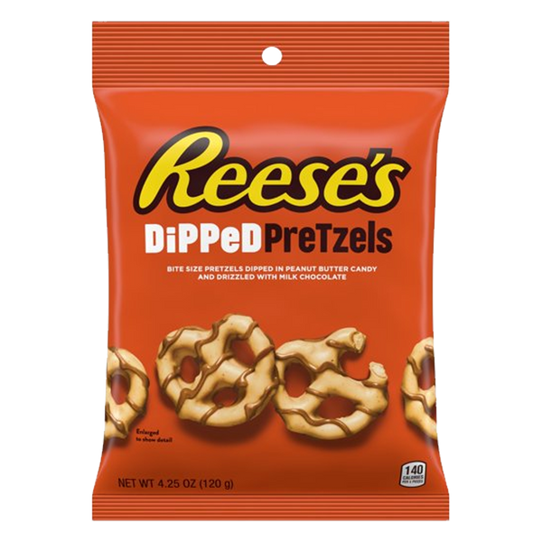 Reese's Dipped Pretzels Peanut Butter Candy (12 x 120g)
