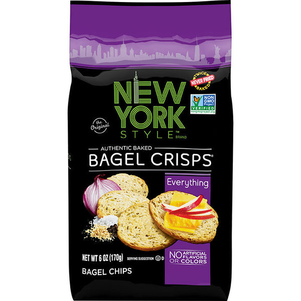 New York Style Everything Bagel Crisps (6 x 170g)