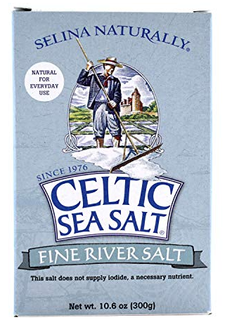 Celtic Sea Salt - Fine River Salt (4 x 300g)