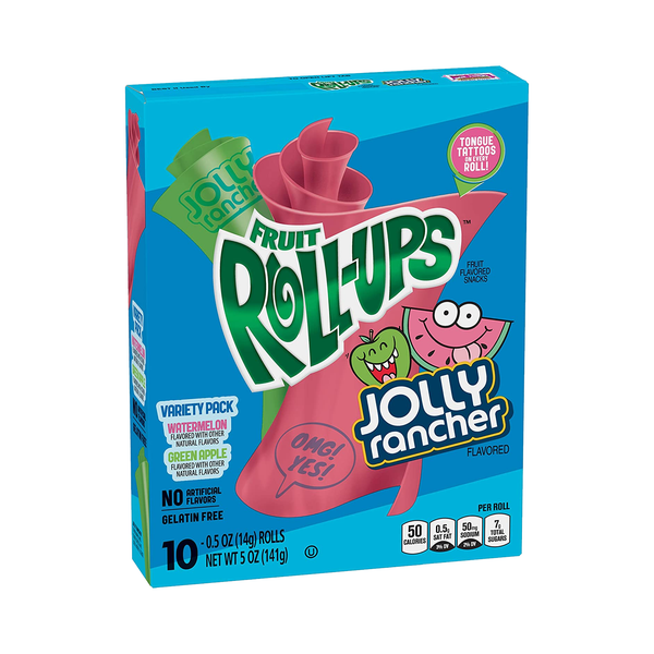 Fruit Roll-Ups Variety Pack Jolly Rancher Flavoured Snacks (10 x 141g)