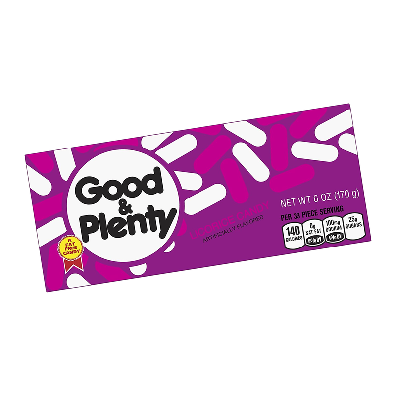 Good & Plenty Licorice Candy Theatre Box (12 x 168g)