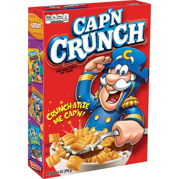 Quaker Cap'n Crunch Original Cereal (14 x 355g)