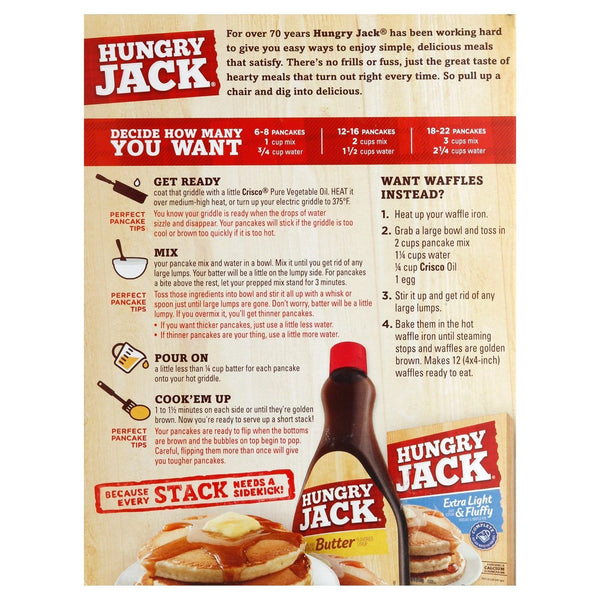 Hungry Jack Buttermilk Complete Pancake & Waffle Mix (6 x 905g)