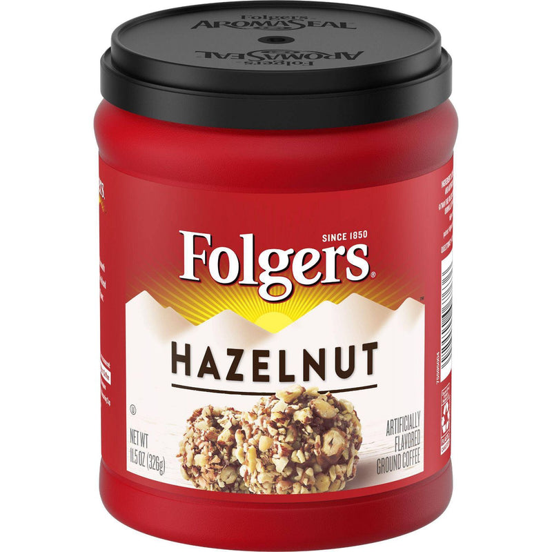 Folgers Hazelnut Ground Coffee (6 x 326g)