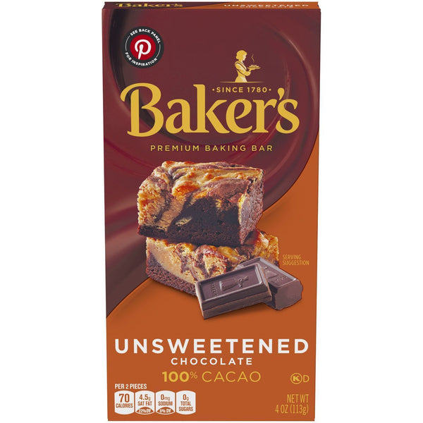 Baker's Unsweetened Chocolate (12 x 113g)